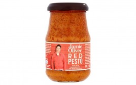 Jamie Oliver Red Pesto   Glass Jar  190 grams